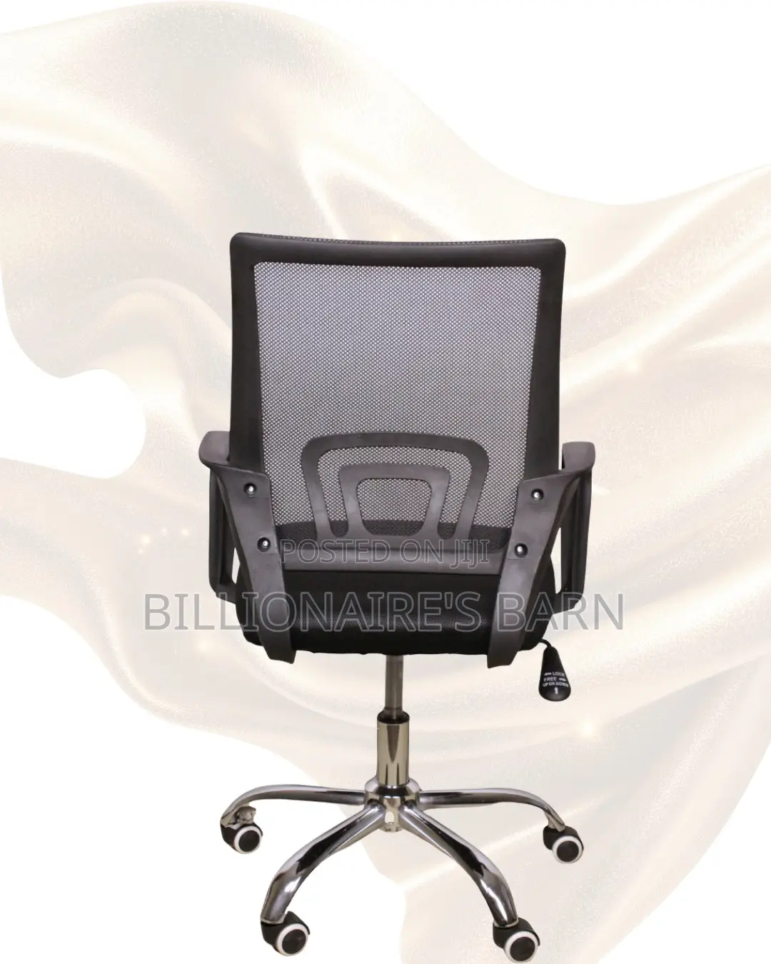 Ergonomic Office Chair for Work — Neat Look, Breathable Mesh Airflow