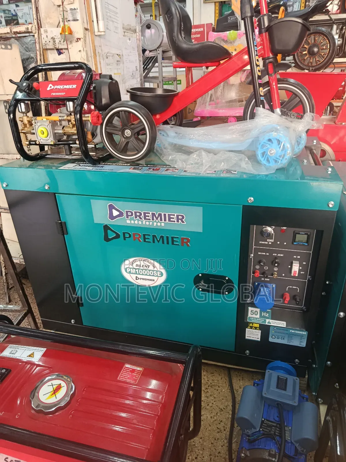 Premier Silent Diesel Generator Pm10000se /10.5kva Generator With Ats