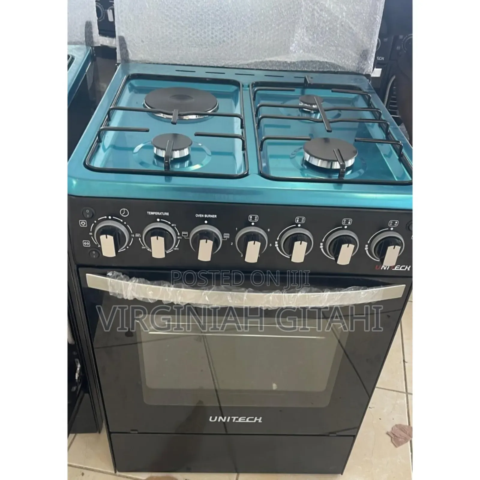  60*60 Unitech 3+1 Standing Electric Cooker 