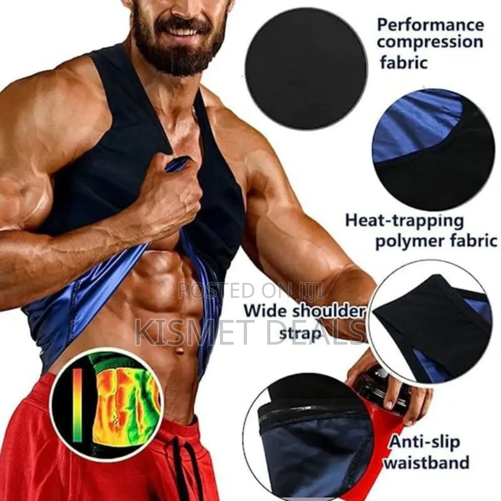 Men and Women Training Vest Fitness Sauna