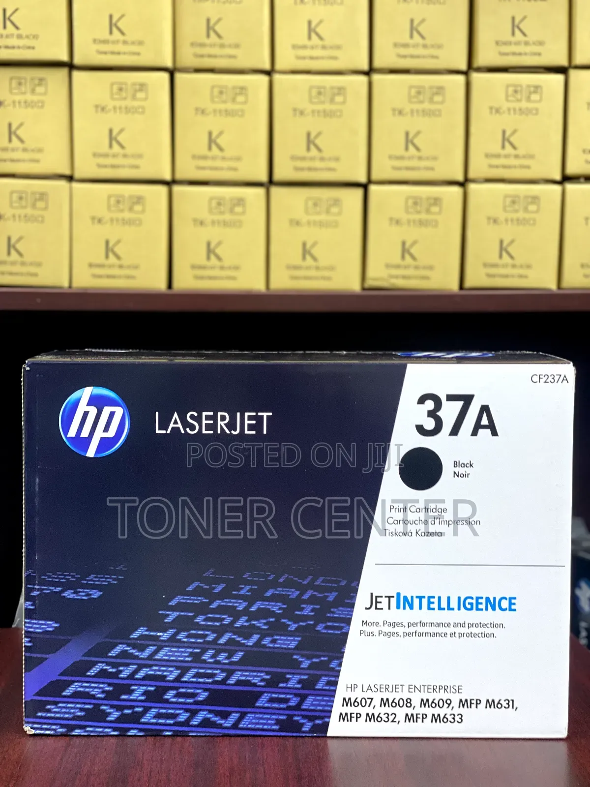 Hp Laserjet Enterprise M607 Series Toner Hp 37a(Cf237a) Yields 11,000