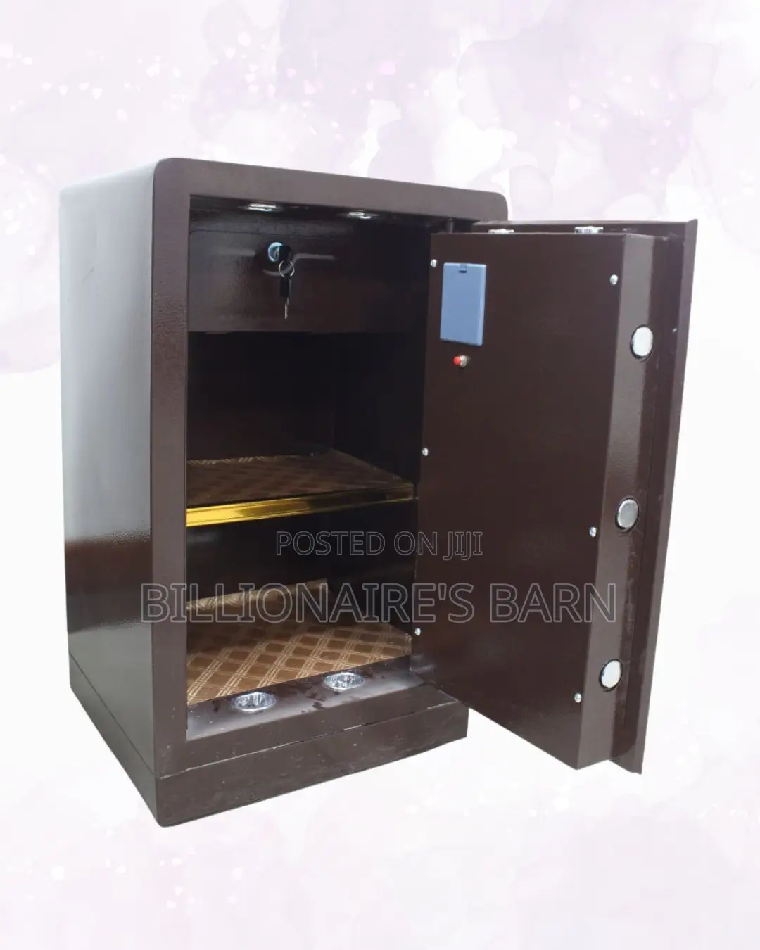 Heavy-Duty Fireproof Safe 70kg — Strong Security, Backup Key Included