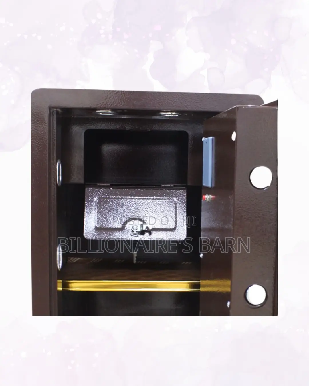 Heavy-Duty Fireproof Safe 70kg — Strong Security, Backup Key Included