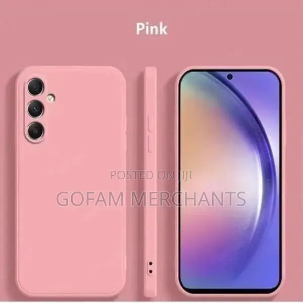 Samsung Galaxy A36 Soft Silicone Cover Blue, Black,And Purple