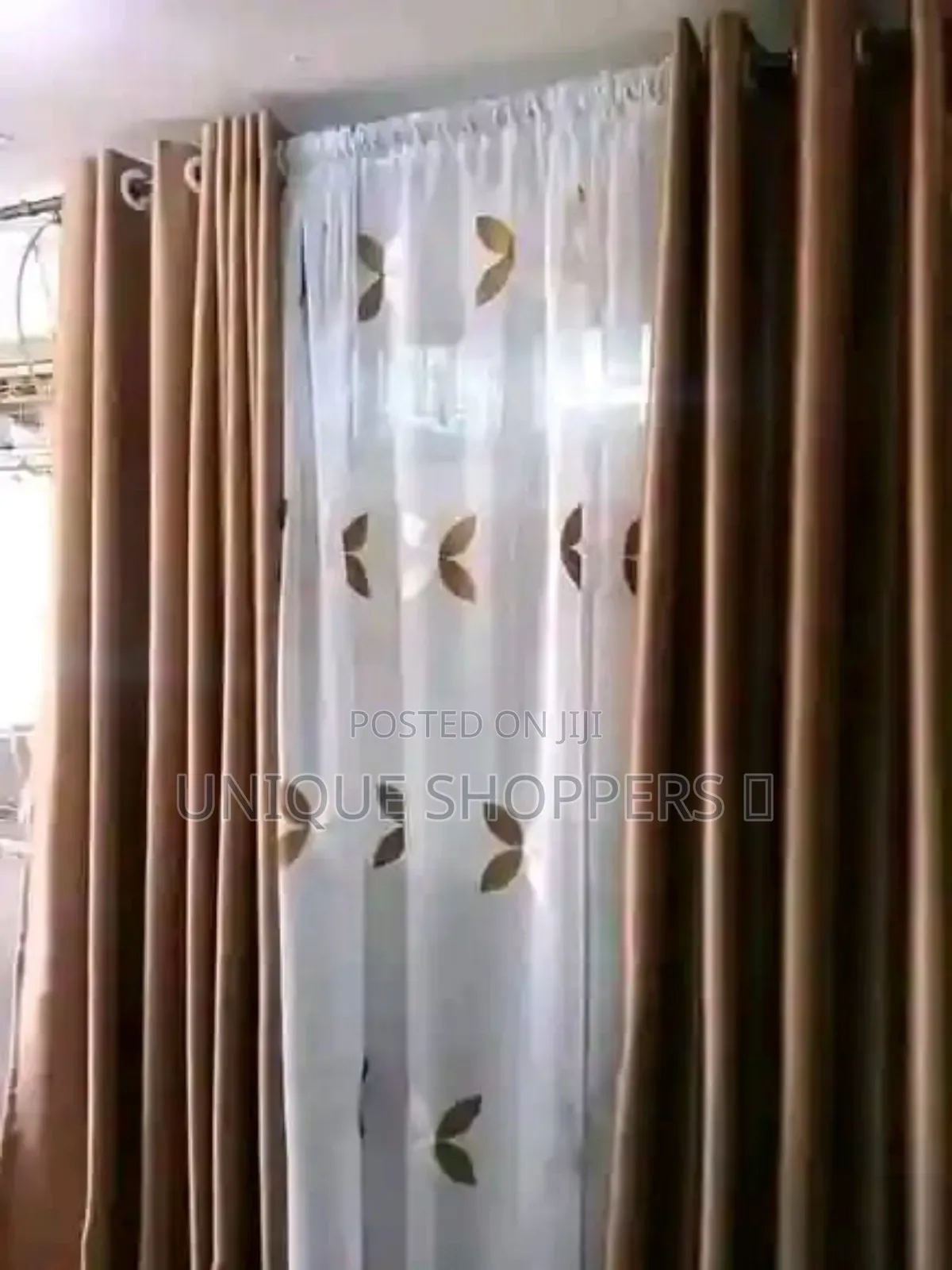 *3 Pc Curtains*