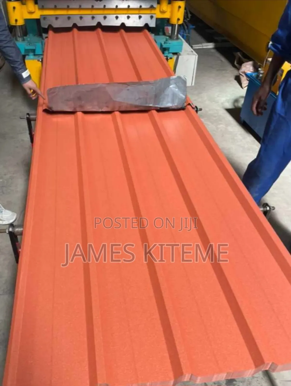 Box Profile Colour Red Mabati