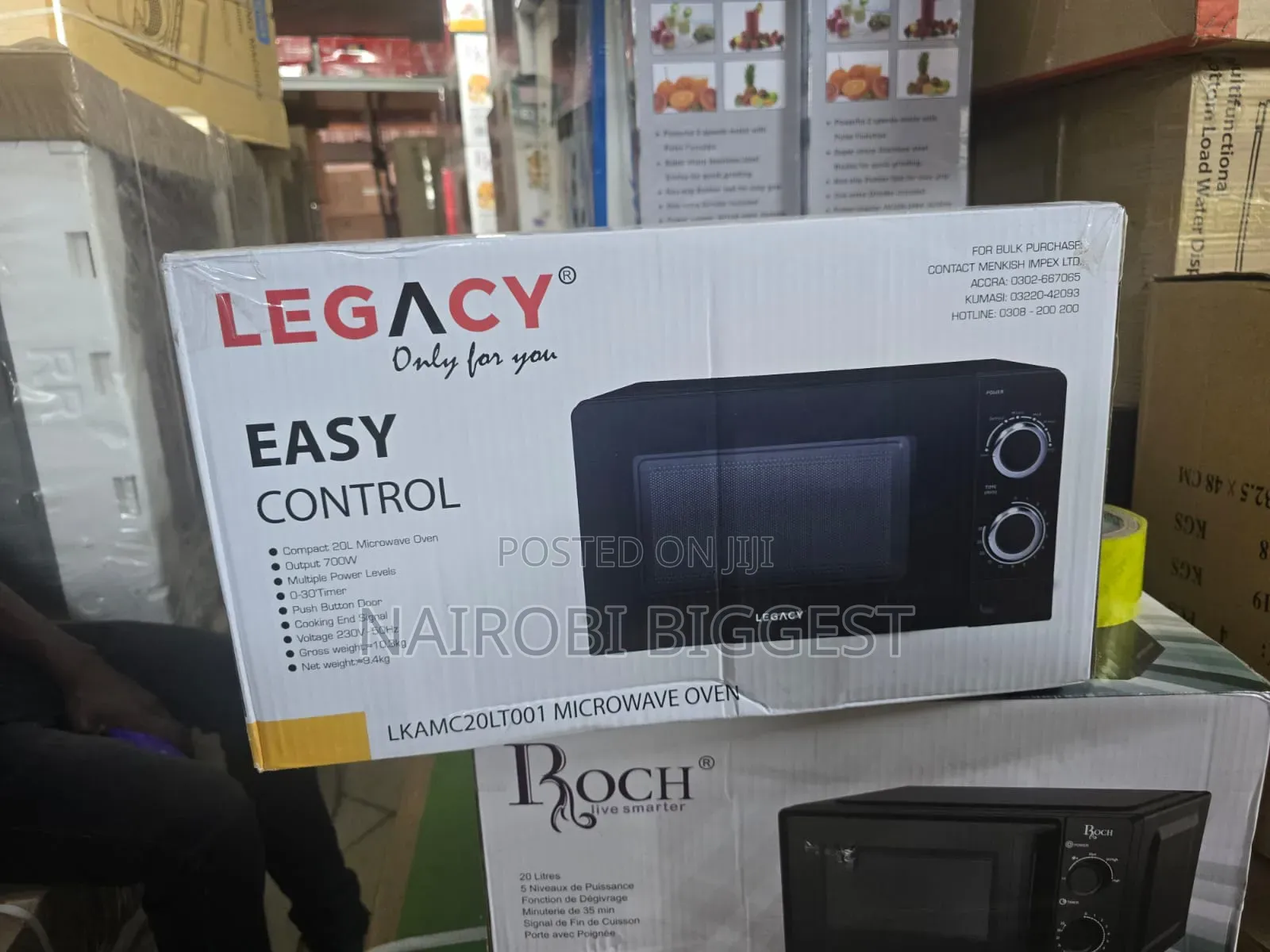 Legacy 20l Manual Microwave