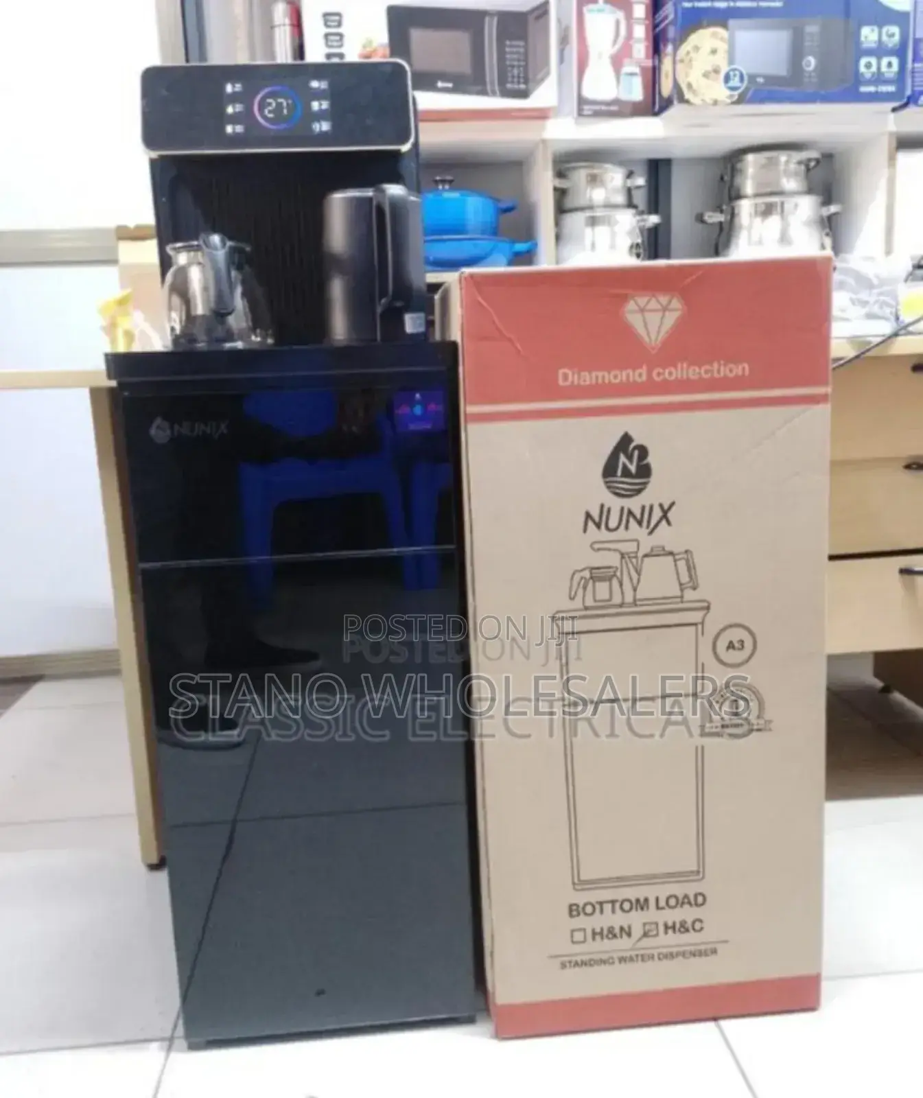 Colour Black- Nunix A3c Dispenser