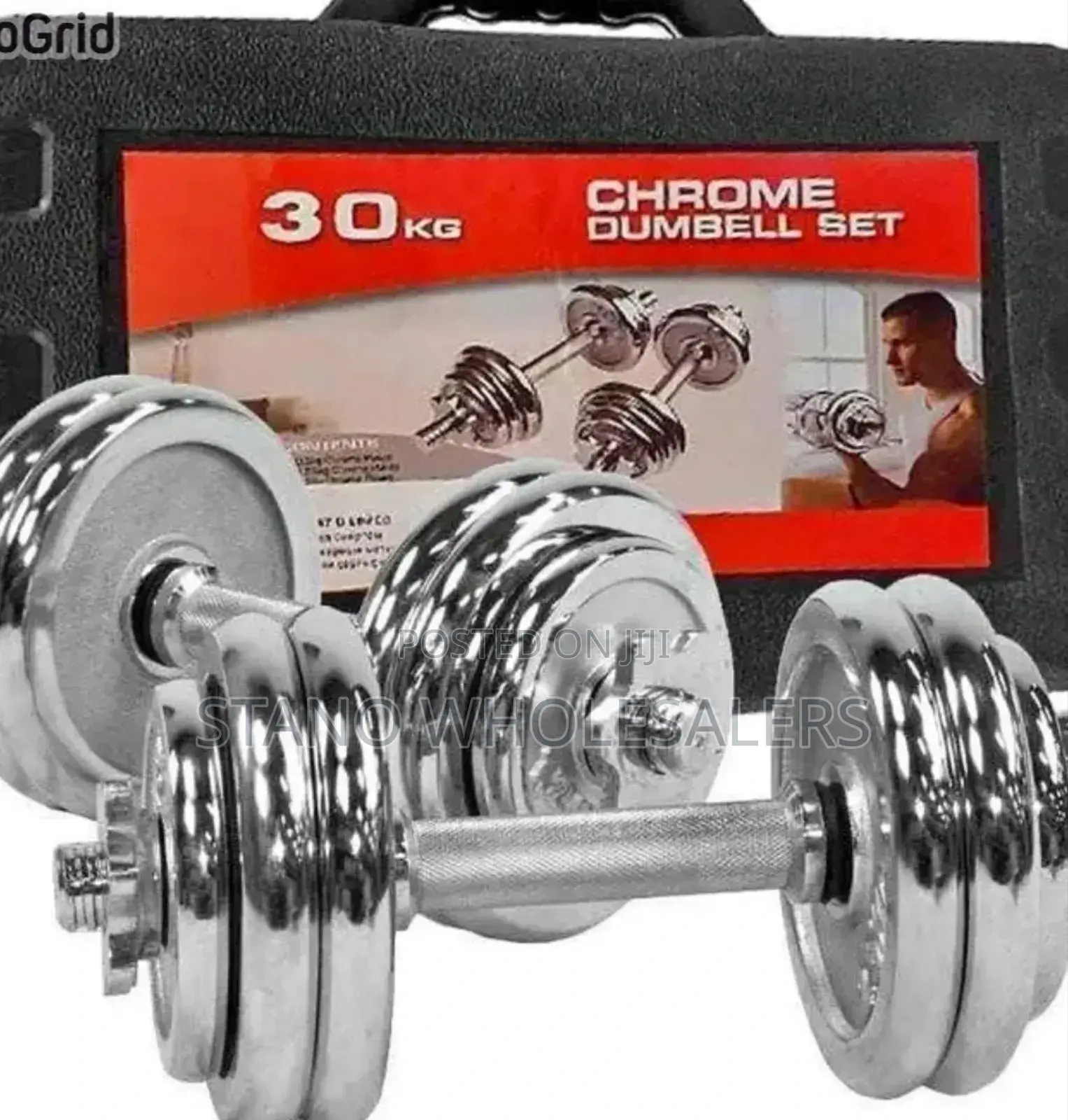 30 KGS Chrome Dumbbells Available in Sets Dmd30ls