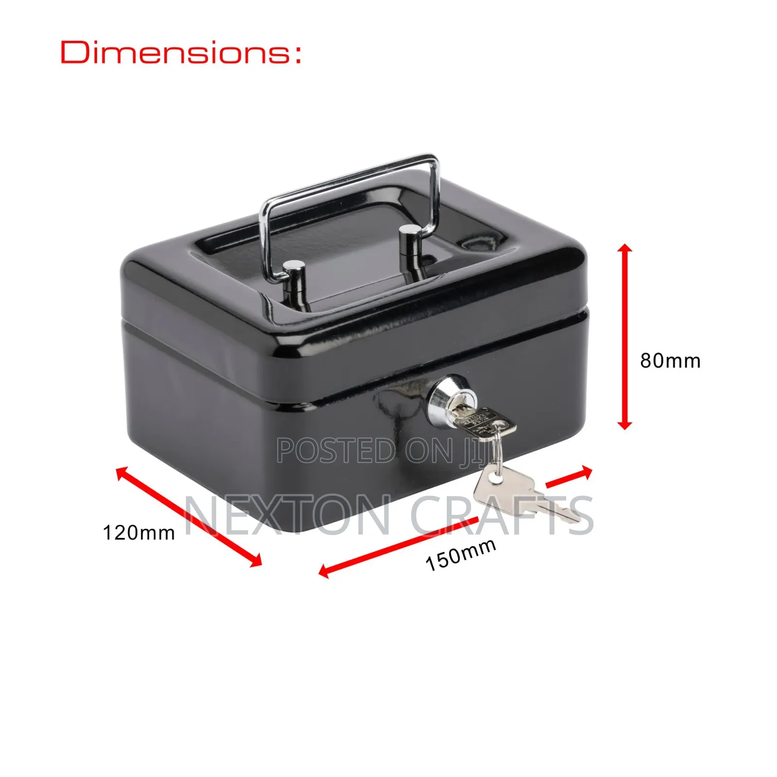 Cash Box 6 Inches