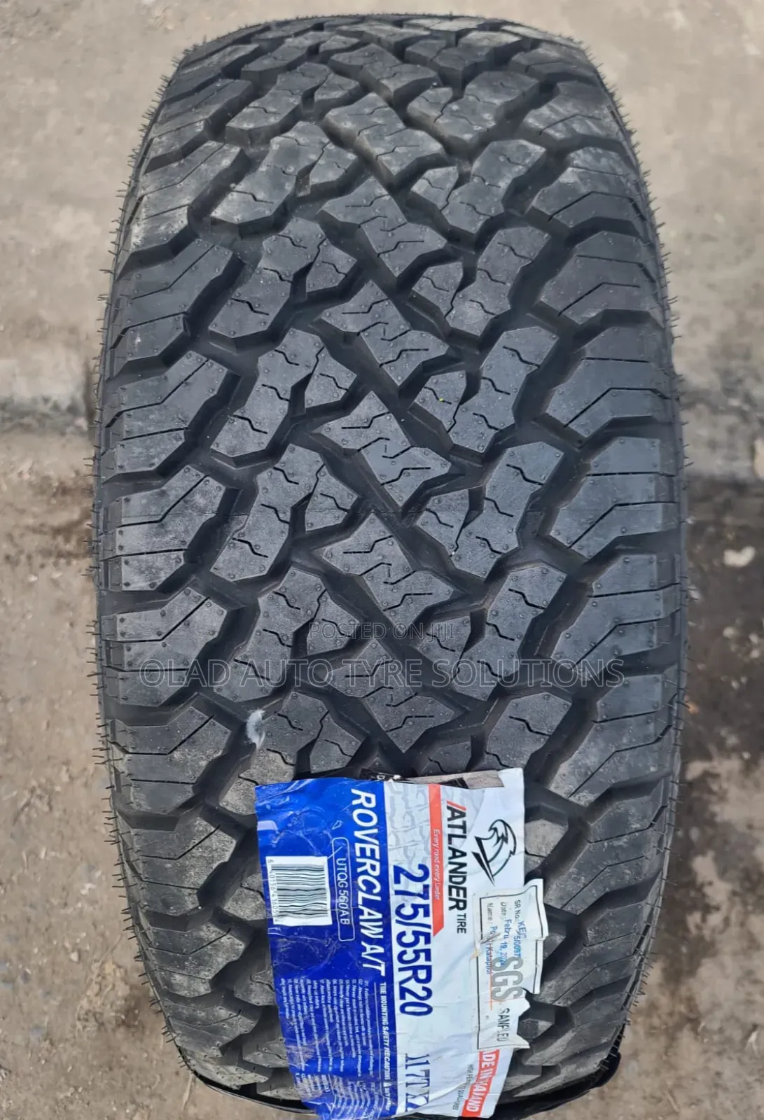 275/55r20 Atlander [At](Made in Thailand)