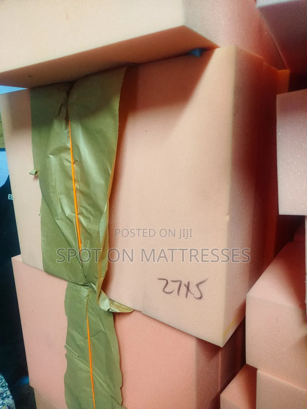 Now Available!!! Sofa Cushions 27x20x5 High Density.
