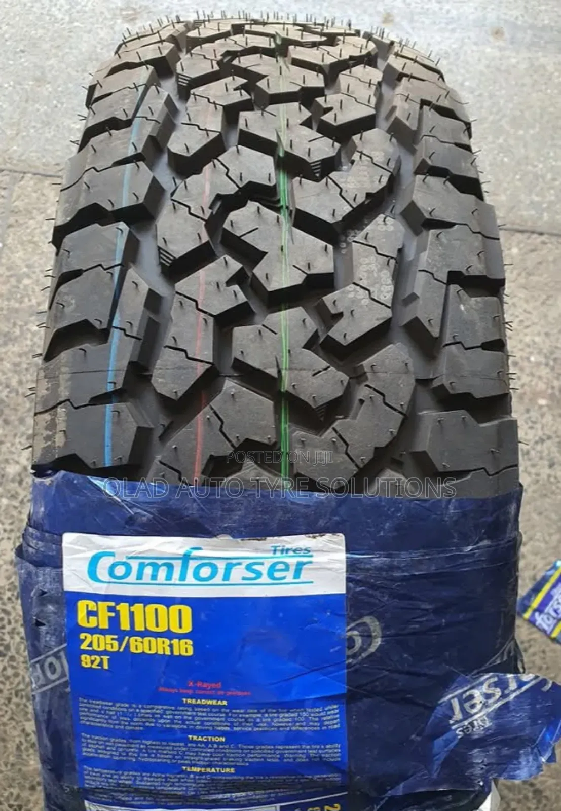 205/60r16 Comforser Tyres(All Terrain)