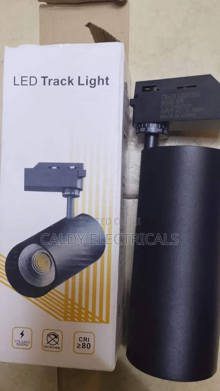 Black 30w Led Track Light.