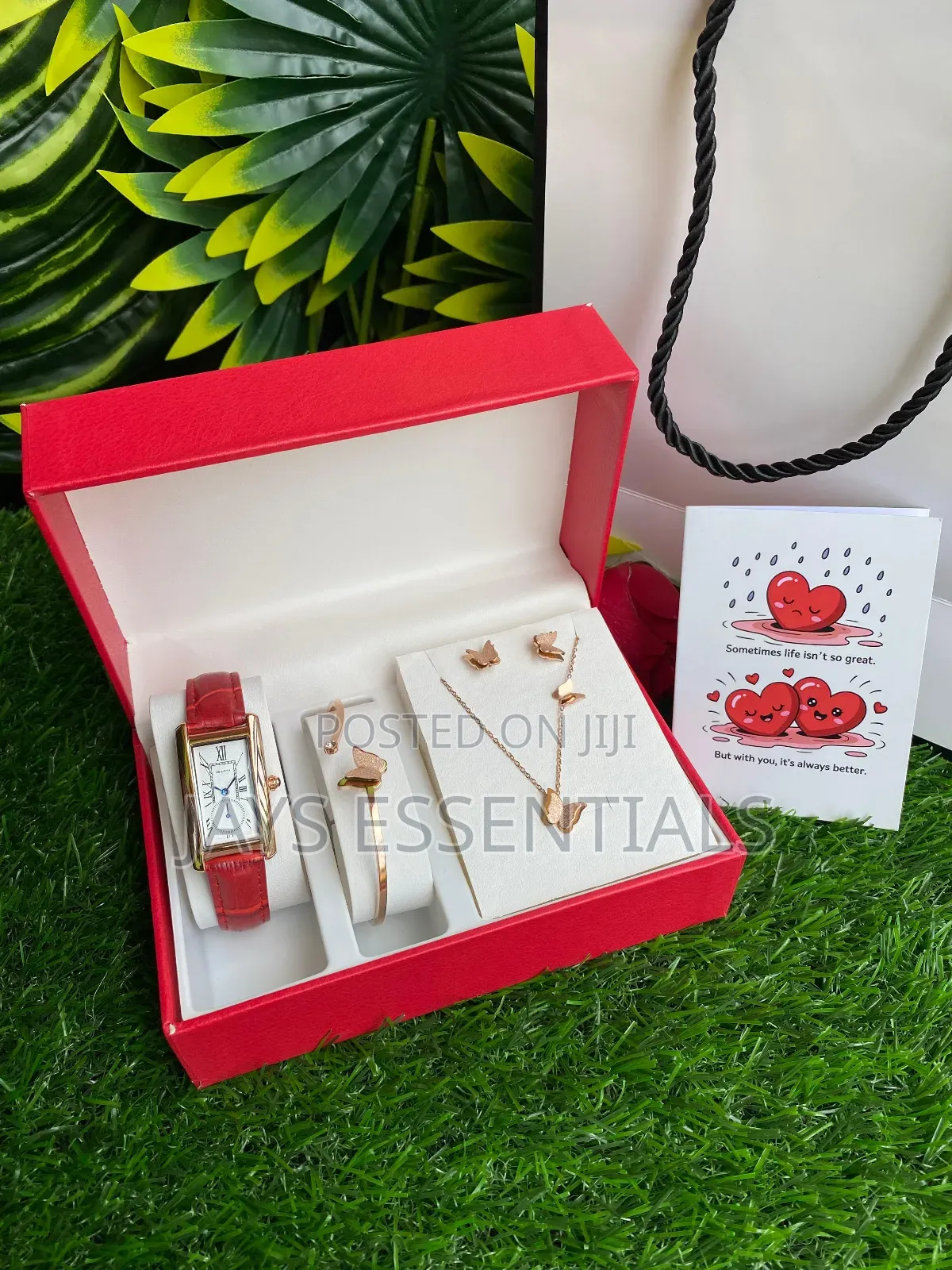 4pc Ladies Jewellery Valentines Gift Set