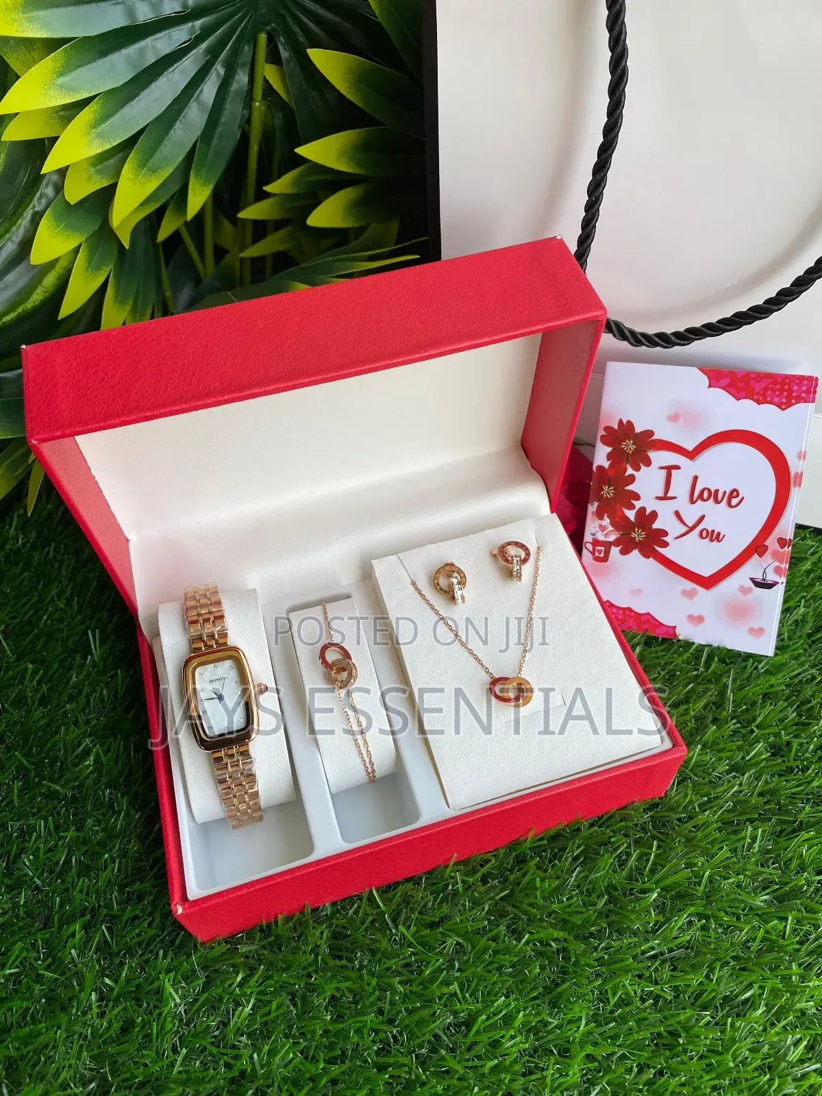 4pc Ladies Jewellery Valentines Gift Set