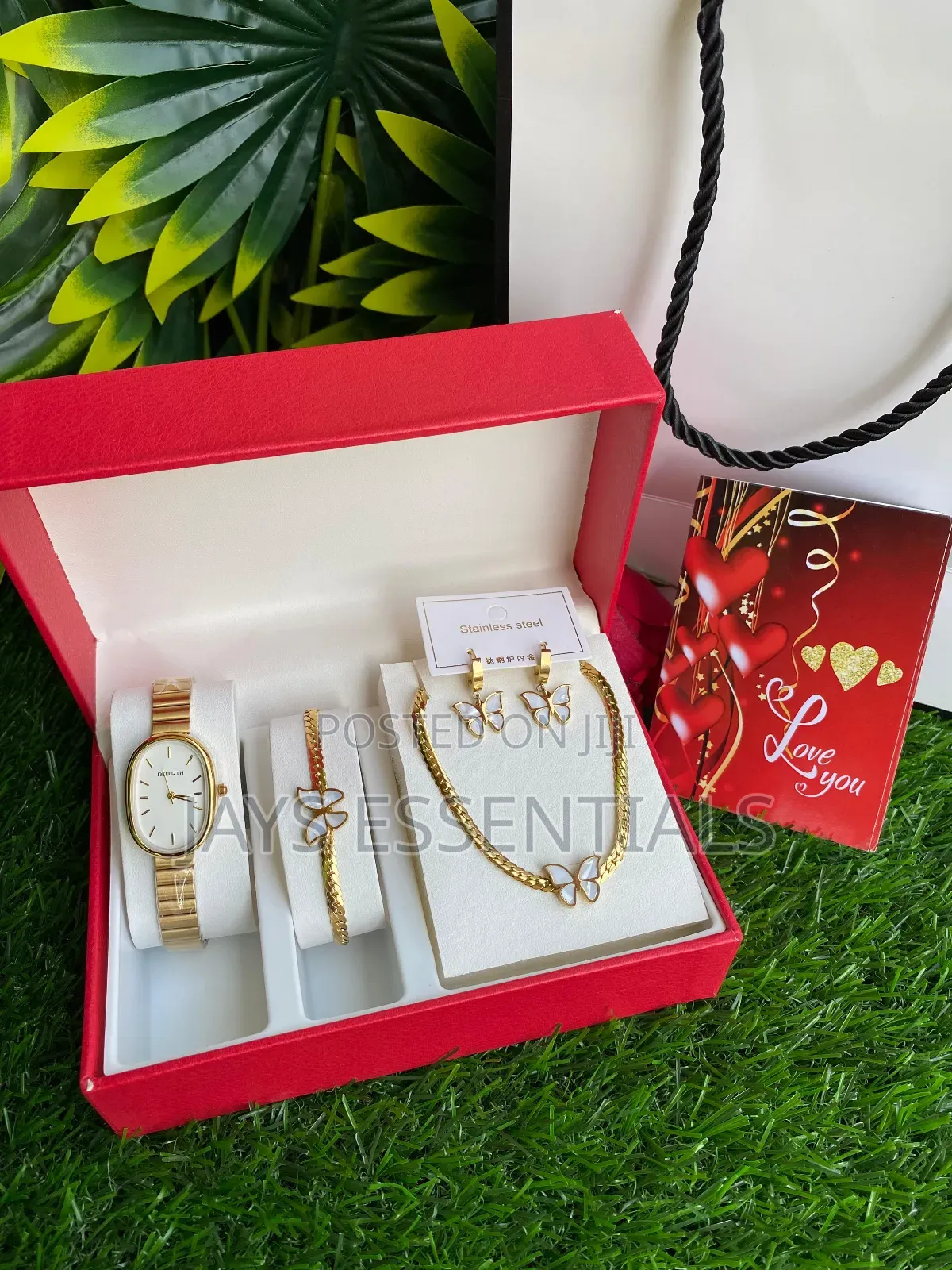 4pc Ladies Jewellery Valentines Gift Set