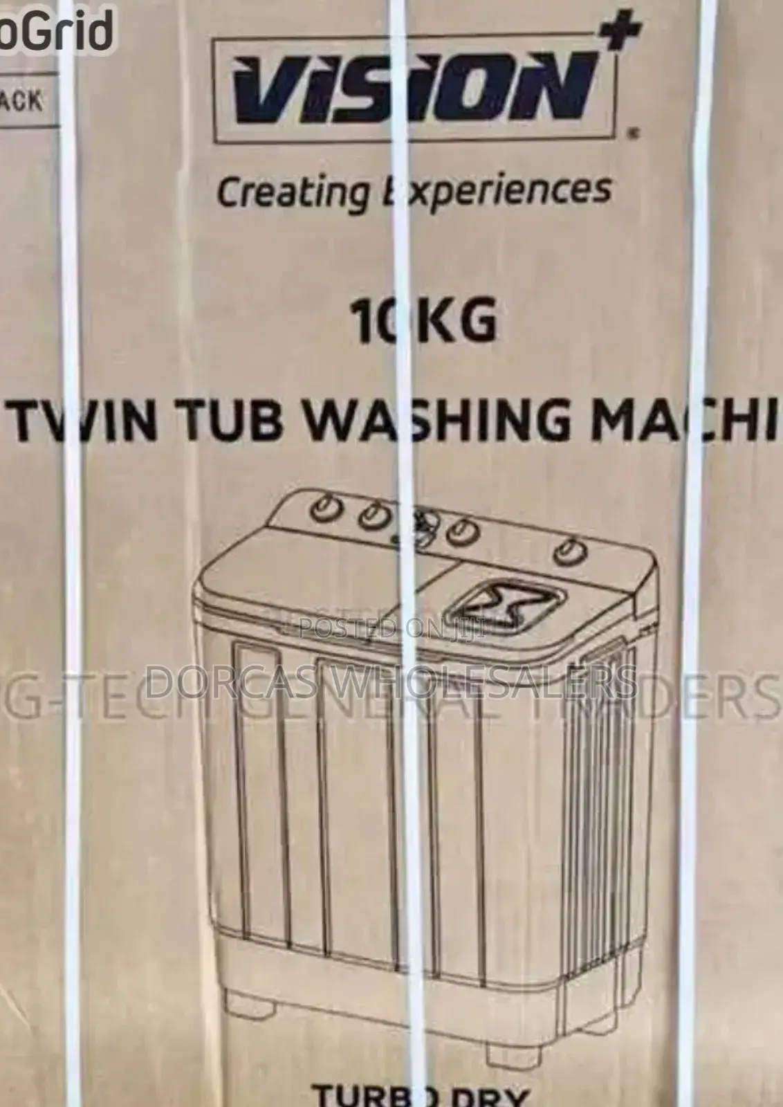10 KGS Capacity Holder Vision Wash and Dry Machine