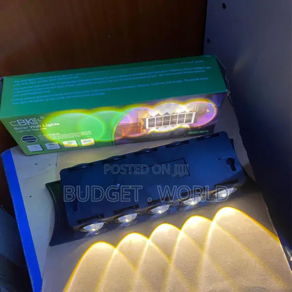 Bk12 10 Led Solar Wall Lamp – Up Down Outdoor Lighting