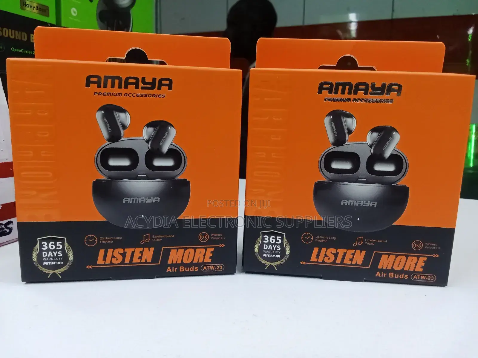 Amaya Airbuds Atw-23 Bluetooth Earbuds 20 Hours Play Time