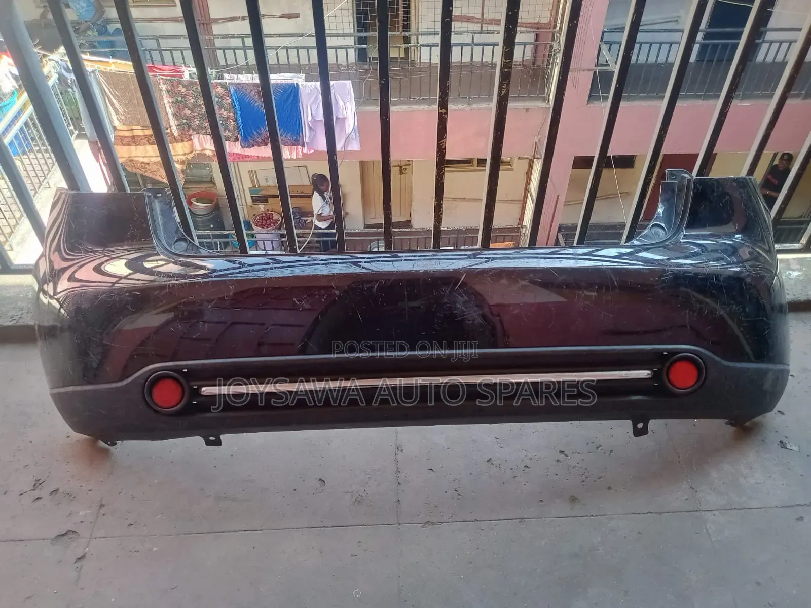 Mazda Verisa Rear Bumper With Chrome