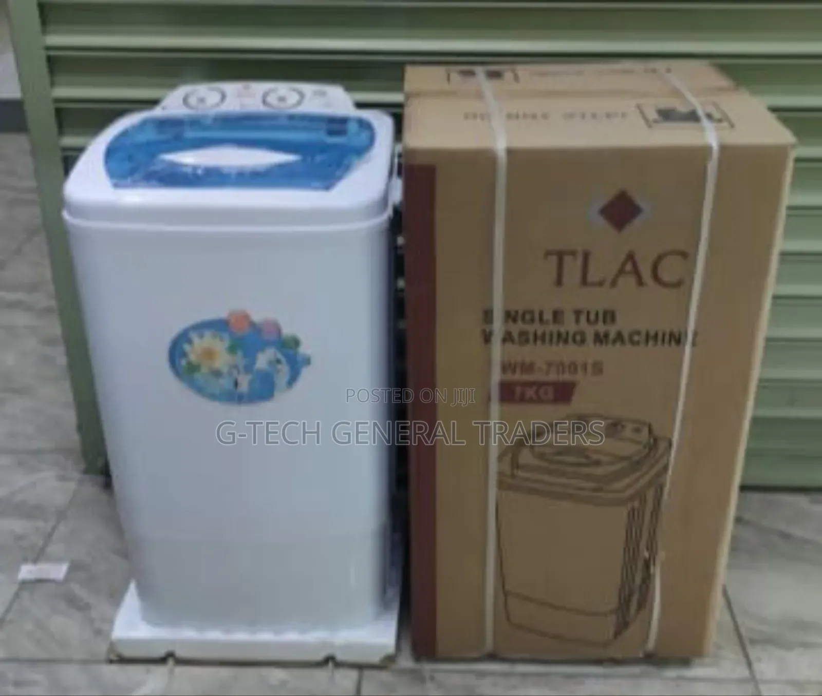 Tlac 7kg Top Loader Single Tub Semi Automatic Washing Machine