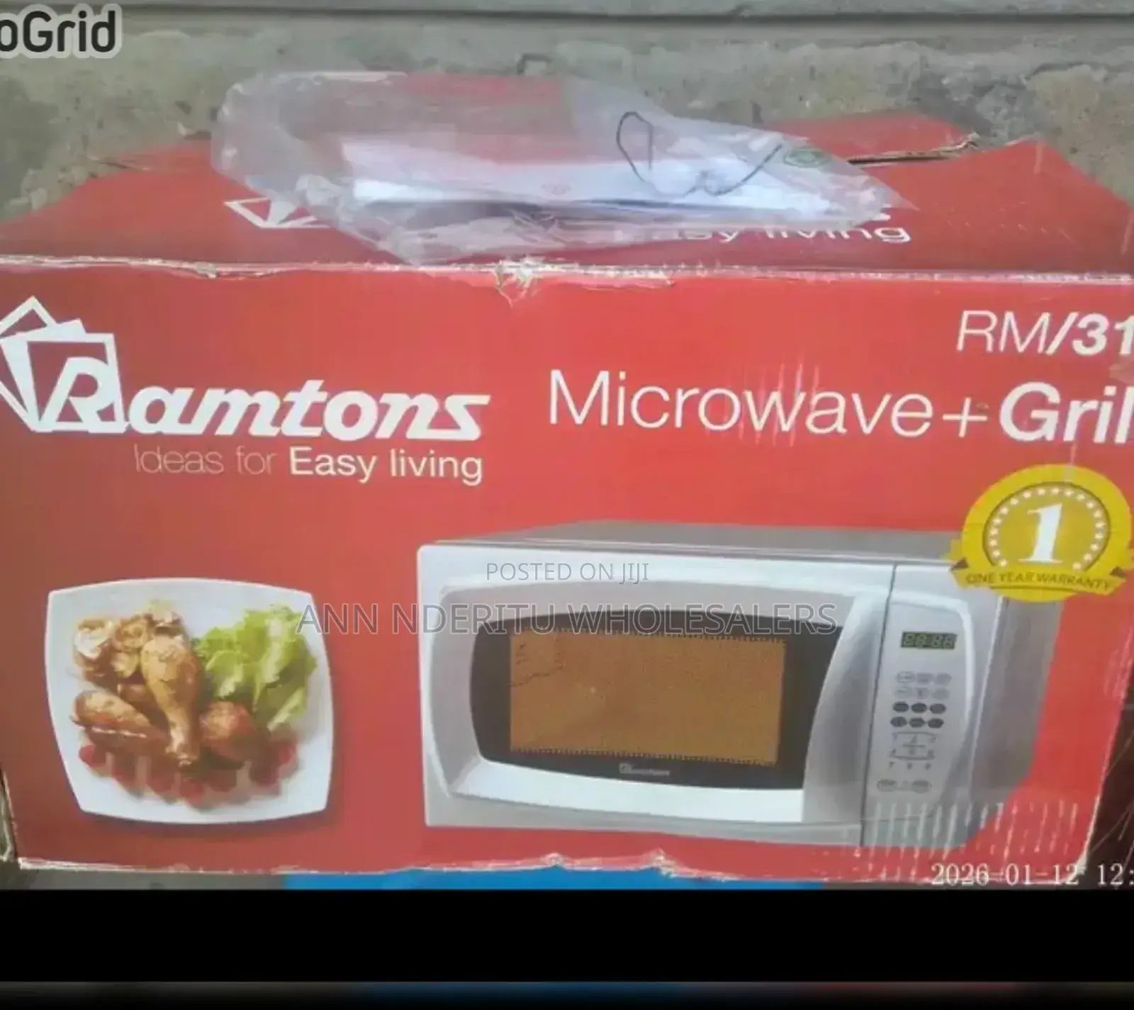 Microwave Grill 20litres Available Rm310q