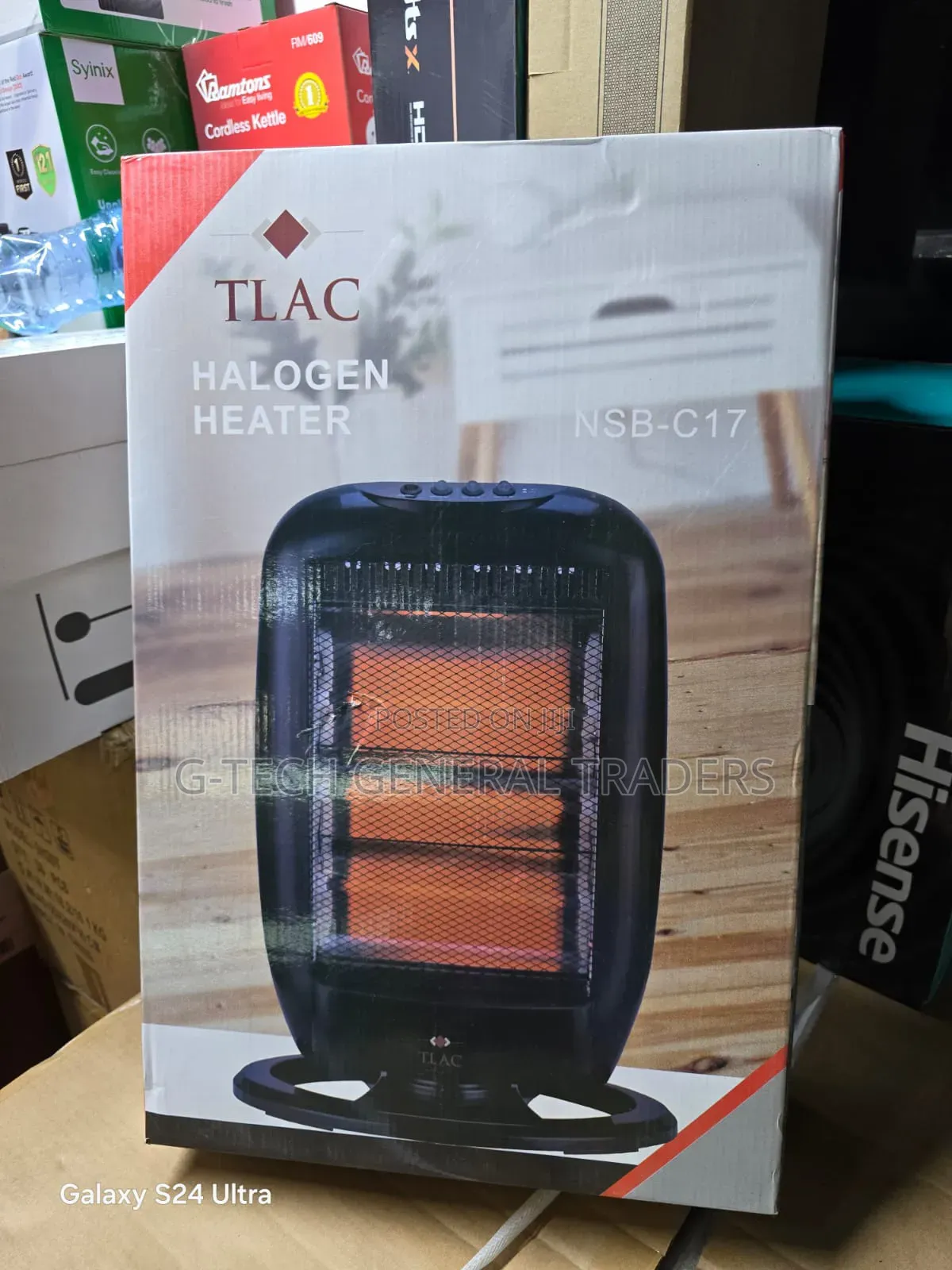 Tlac Halogen Heavy Duty Room Heater For Maximum Heat
