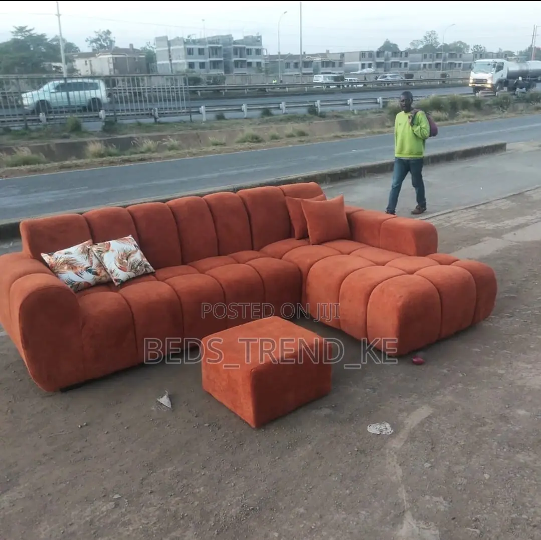 Bold Functional 6 Seater Bubble L Sofa