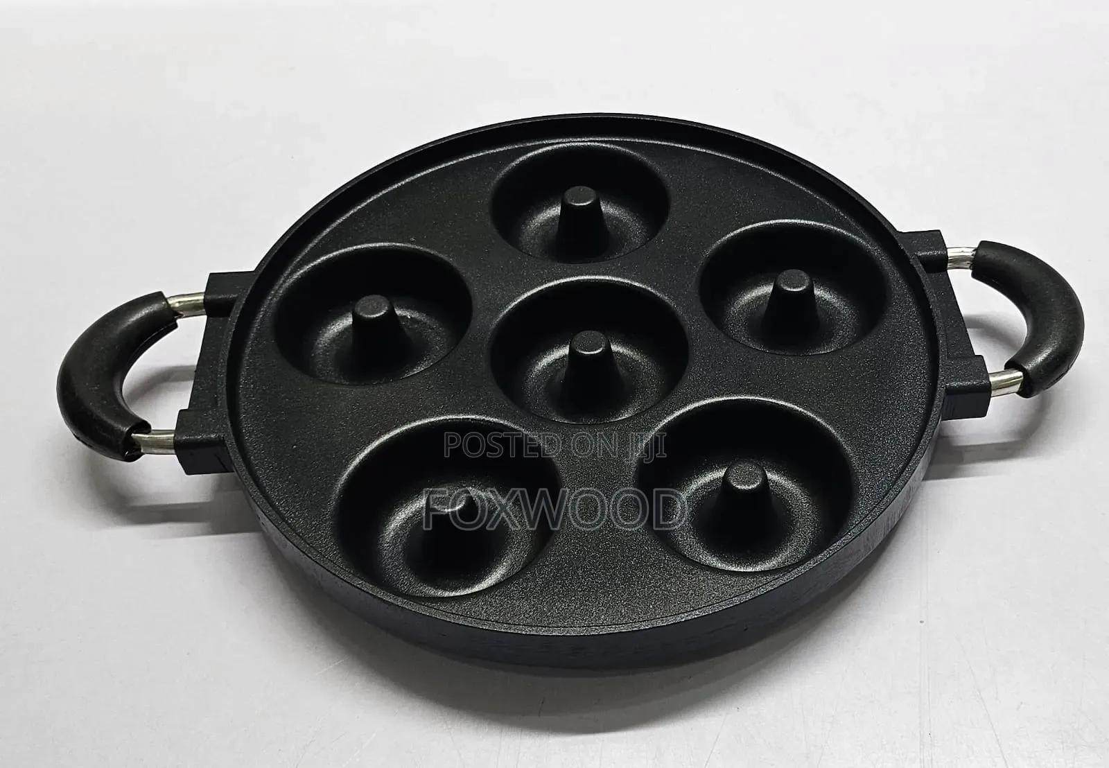Non-Stick Induction Heavy Donut 6 Slot Pan