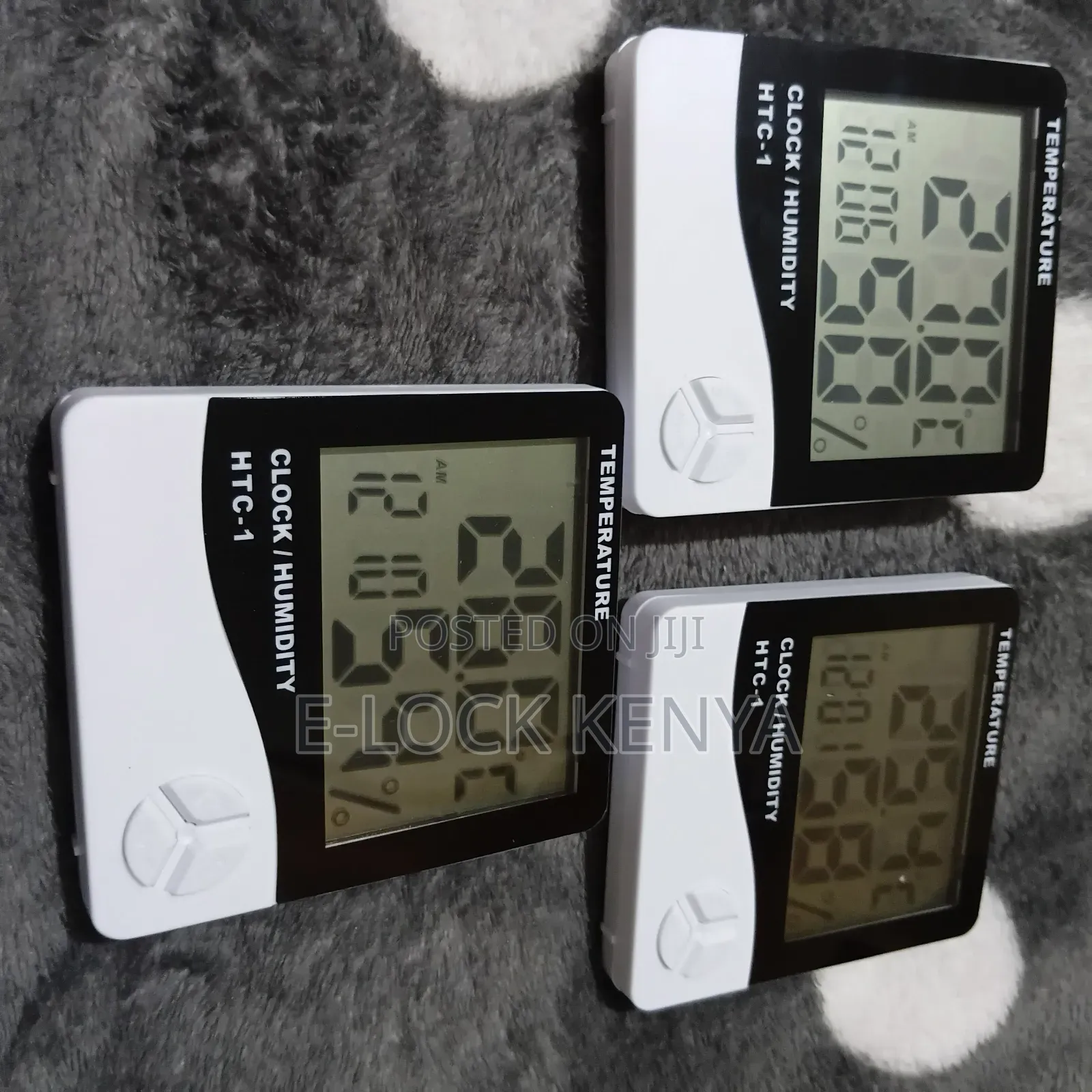 Household Temperature Humidity Clock