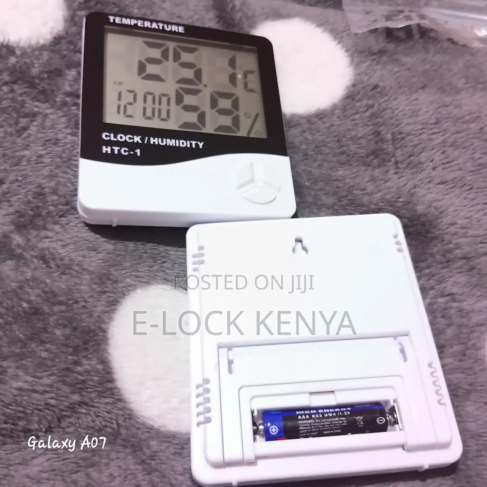 Farming Temperature Humidity Clock