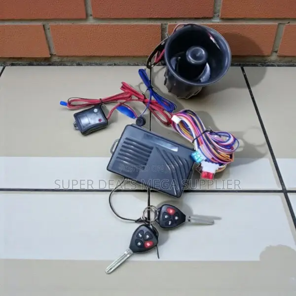 Burglar Car Alarm Security System Kit for Motor Vehicles