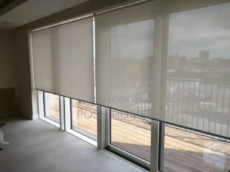 Transparent Solar Roller Blinds
