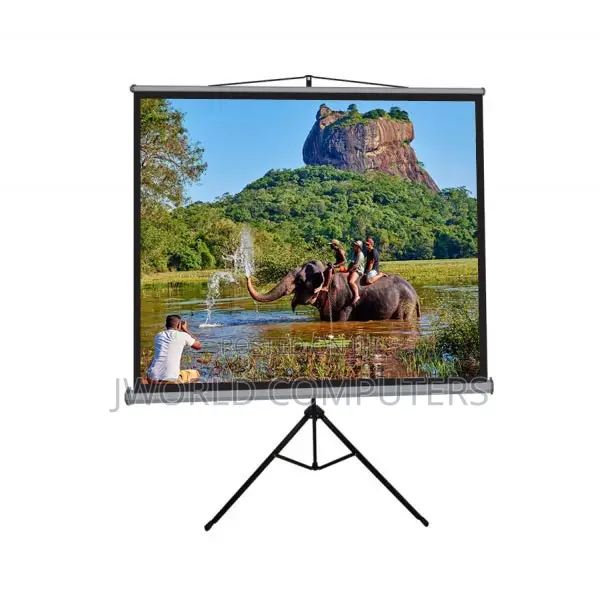 Lw TPS -180t - Tripod Projector Screen 180 X 180 CMS