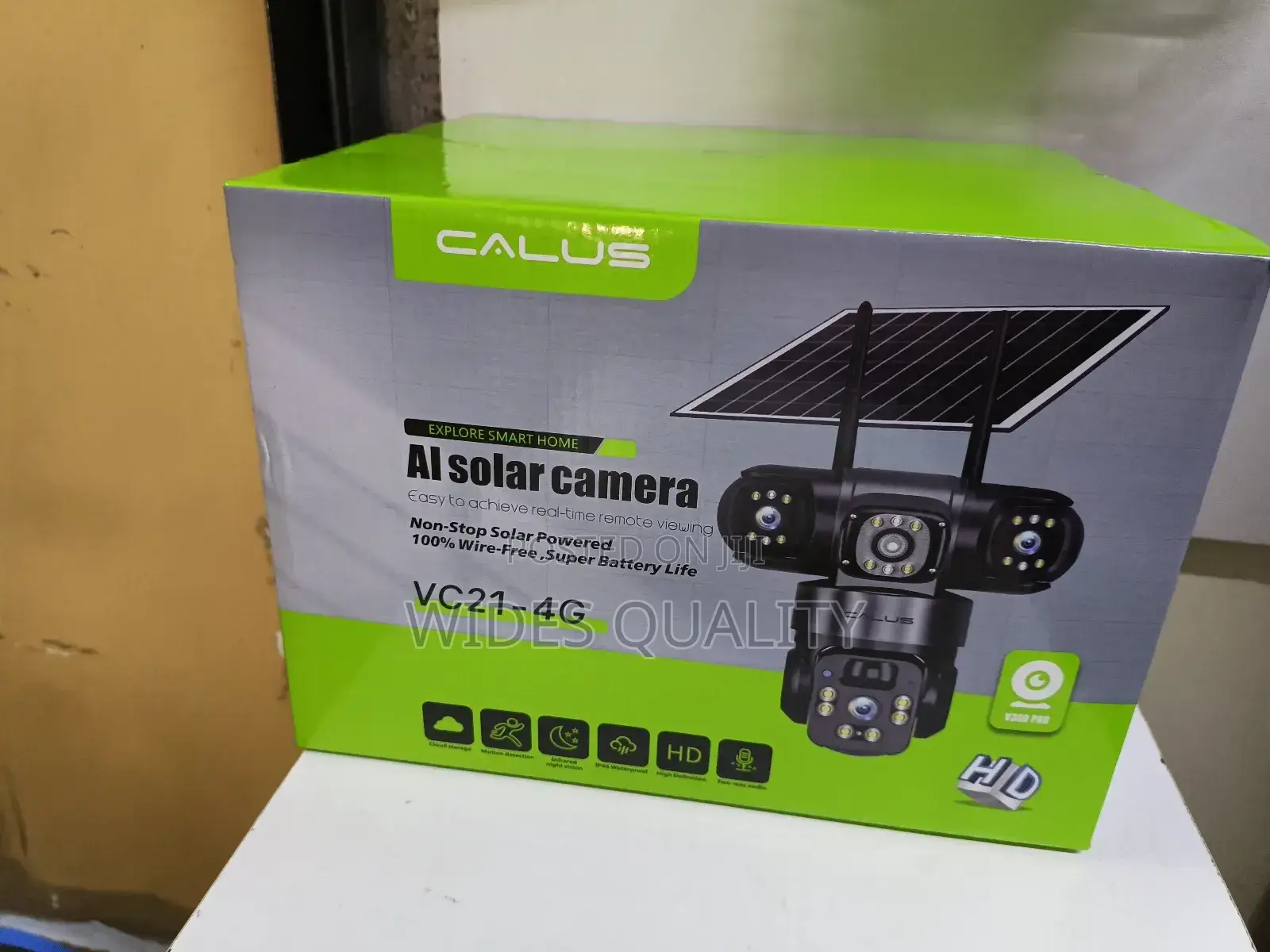 4g Solar Camera.Calus Vc21-4g Ai Solar Camera