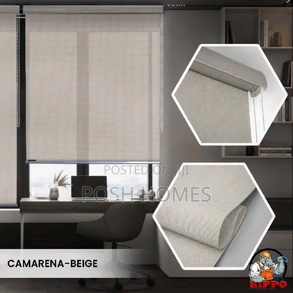 Industrial Sunscreen Window Blinds