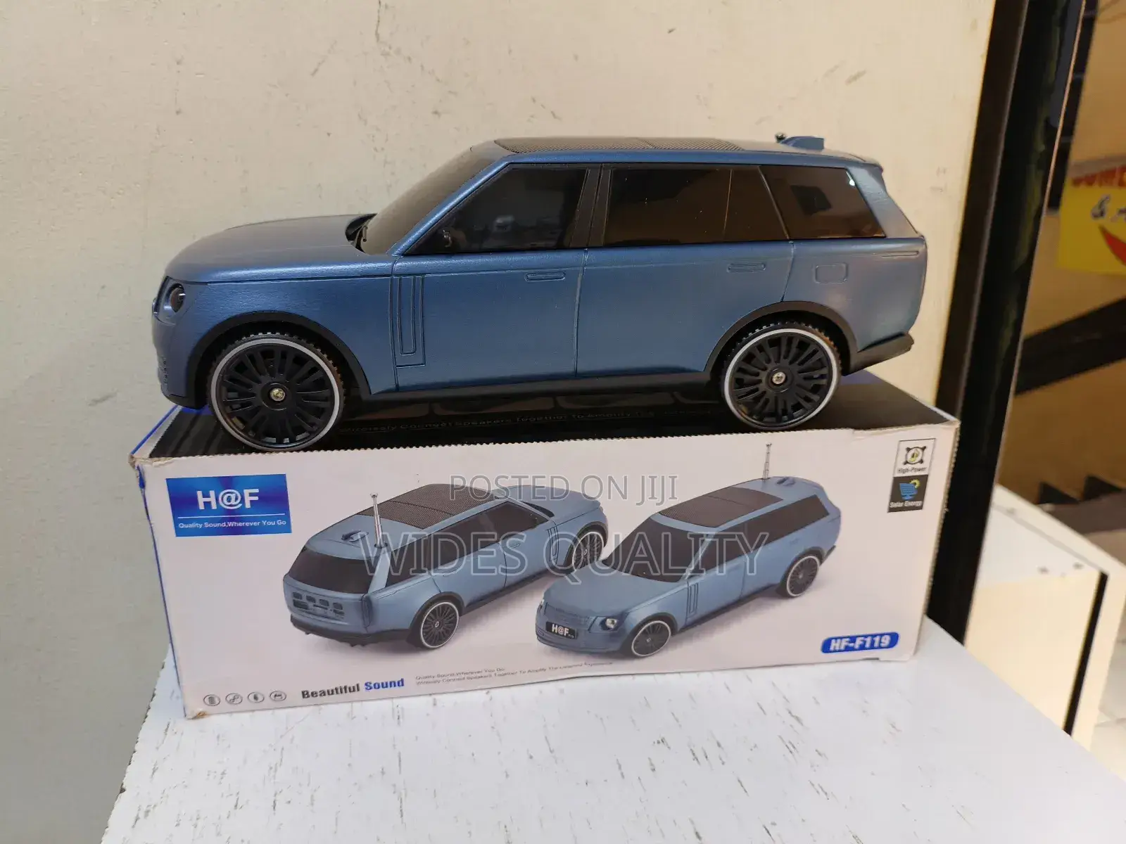 Hf-F119 Car-Shaped Bluetooth Speaker.
