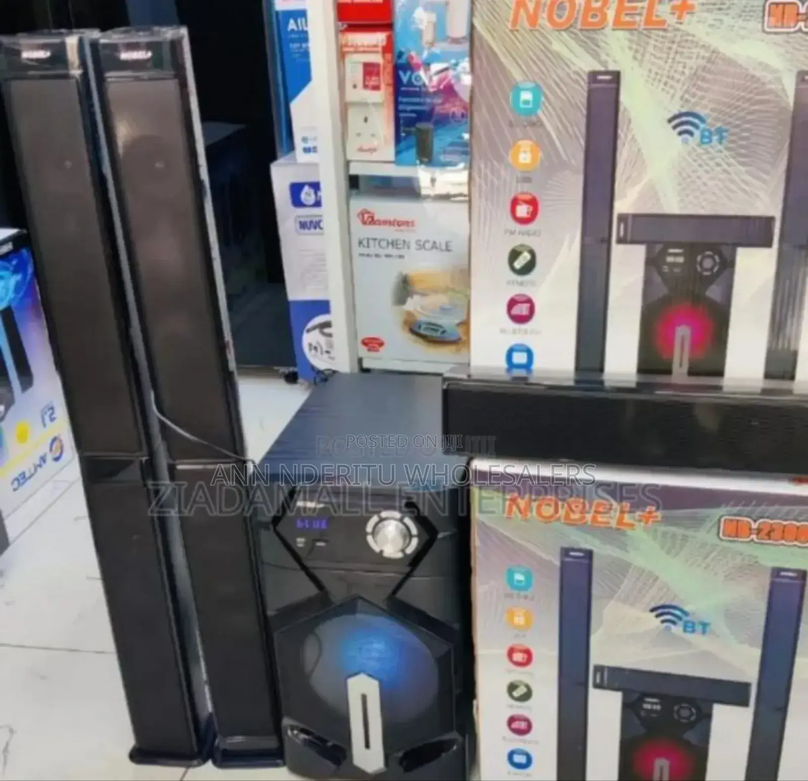 New Nobel Tall Boys Home Theatre. 5.1