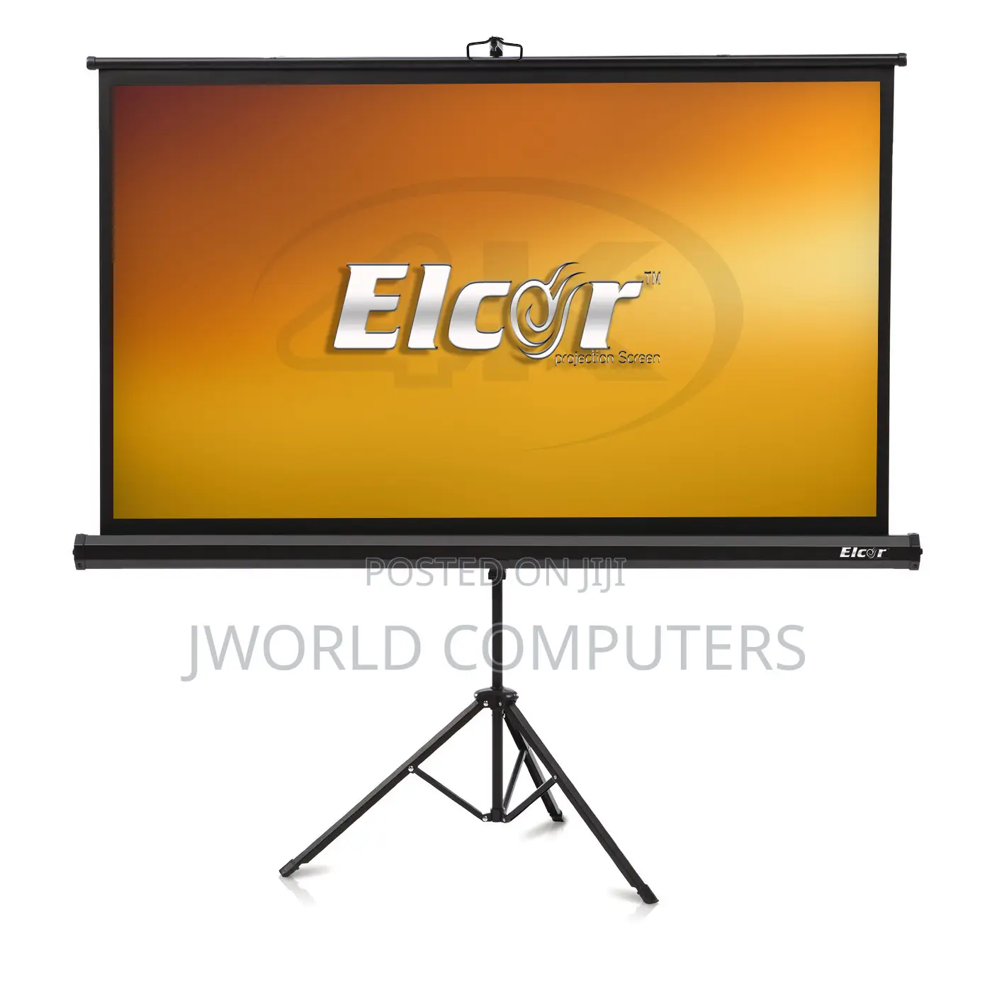 Lw TPS -200t - Tripod Projector Screen 200 X 200