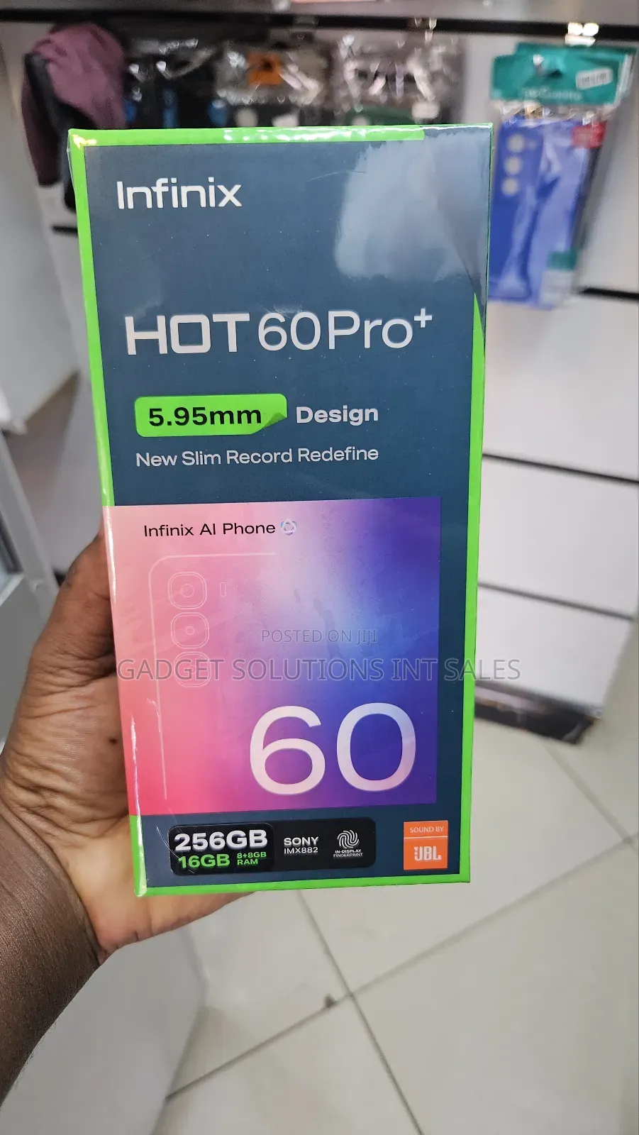New Infinix Hot 60 Pro+ 256 GB Black