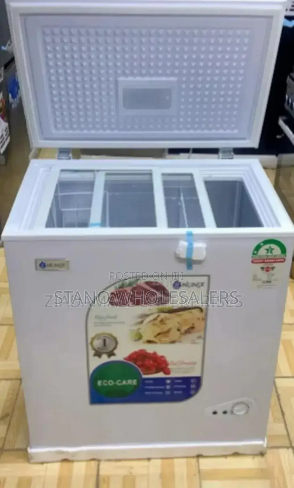 With 5years Warranty - Nunix 150l Freezer. Original Make