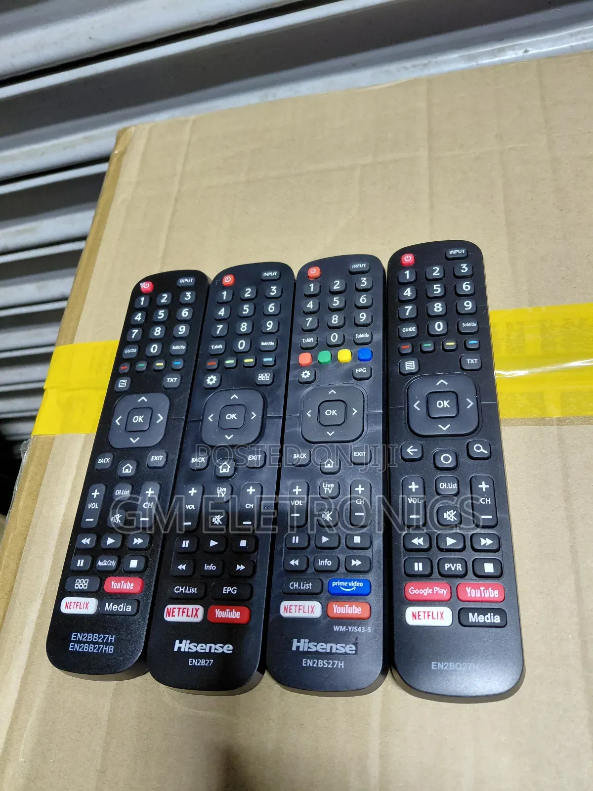 Hisense En2bbb27, En2bq27h, En2b27 En2bs27h Remote Control.