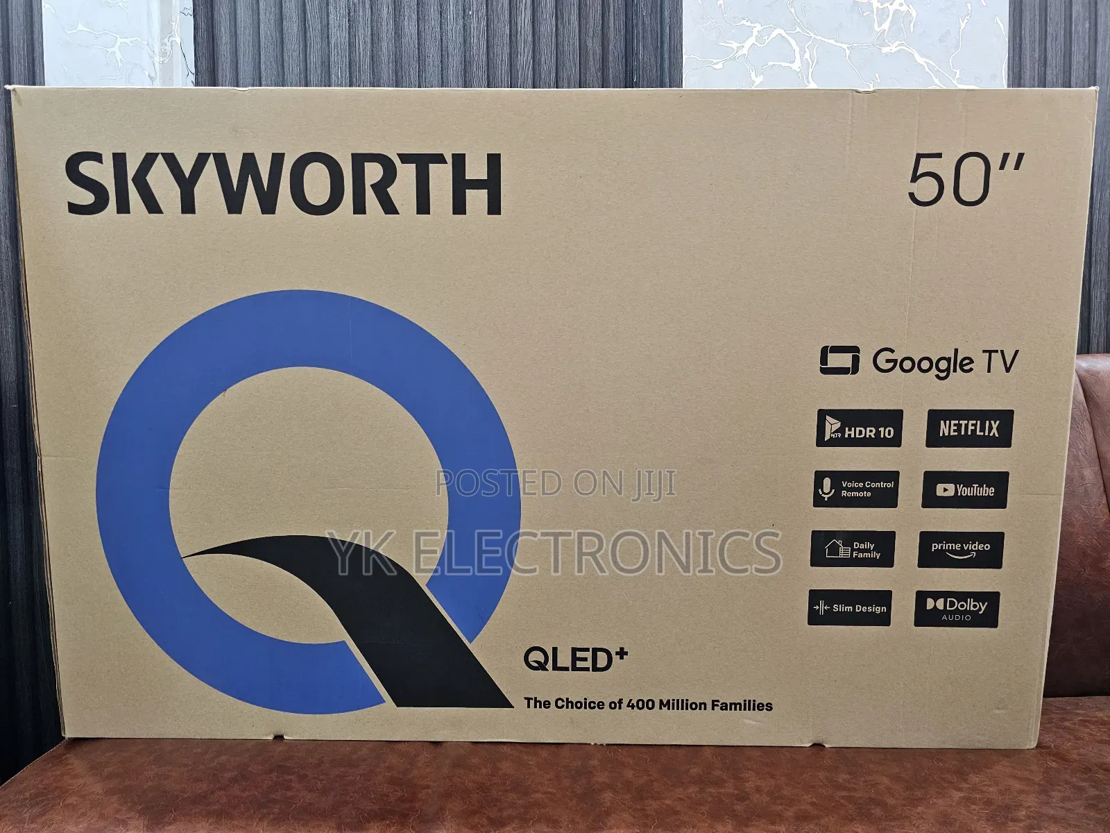 Skyworth 50′′ Q6500h Qled+ Google Tv (New Model) – 50q6500h