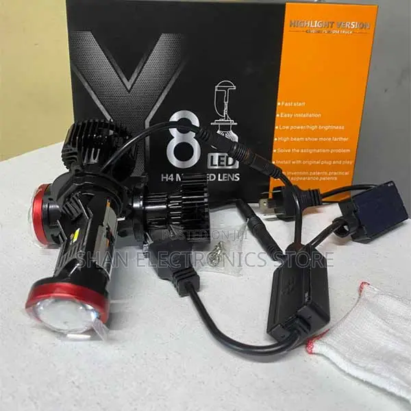 Super Bright Plug Play Projector Headlight Y8max-H4 Matrix Beam Led