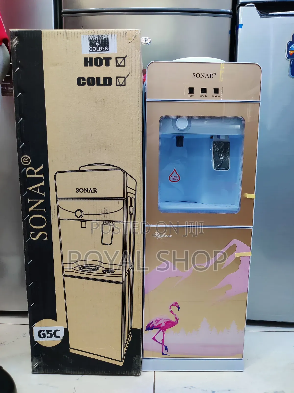 Sonar Dispenser Hot and Cold