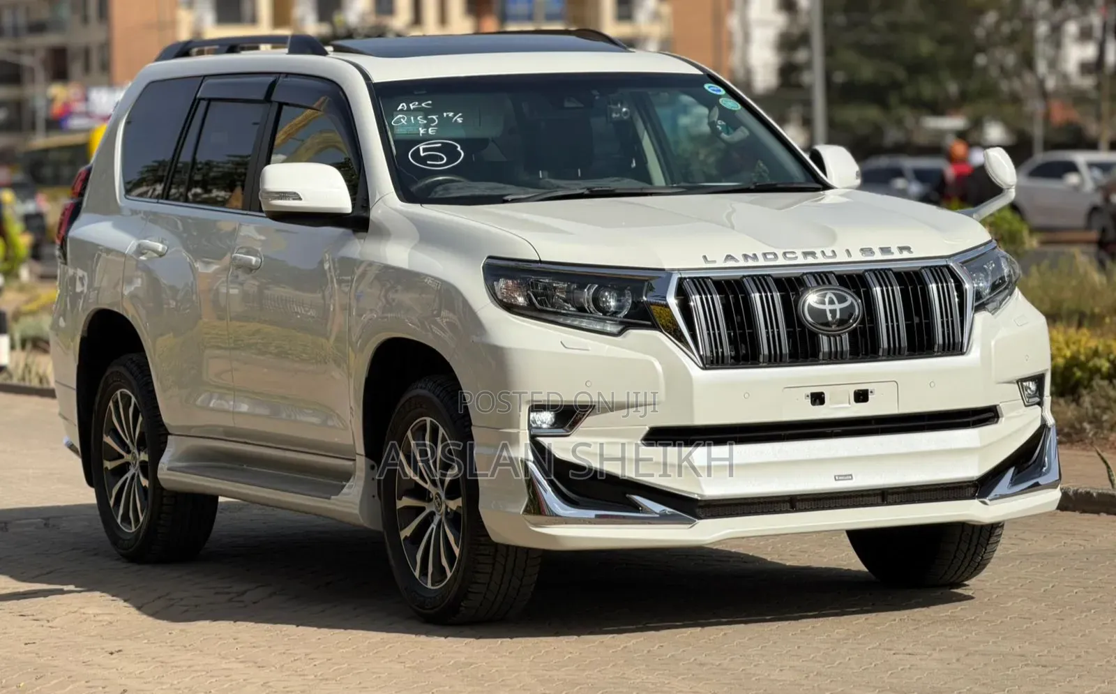 Toyota Land Cruiser Prado 2019 White