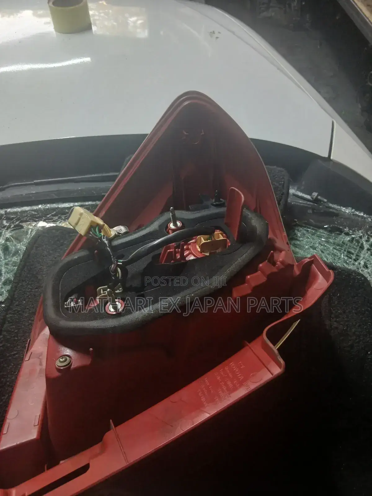 Toyota Ractis Left Tail Light Assembly (2008–2011)