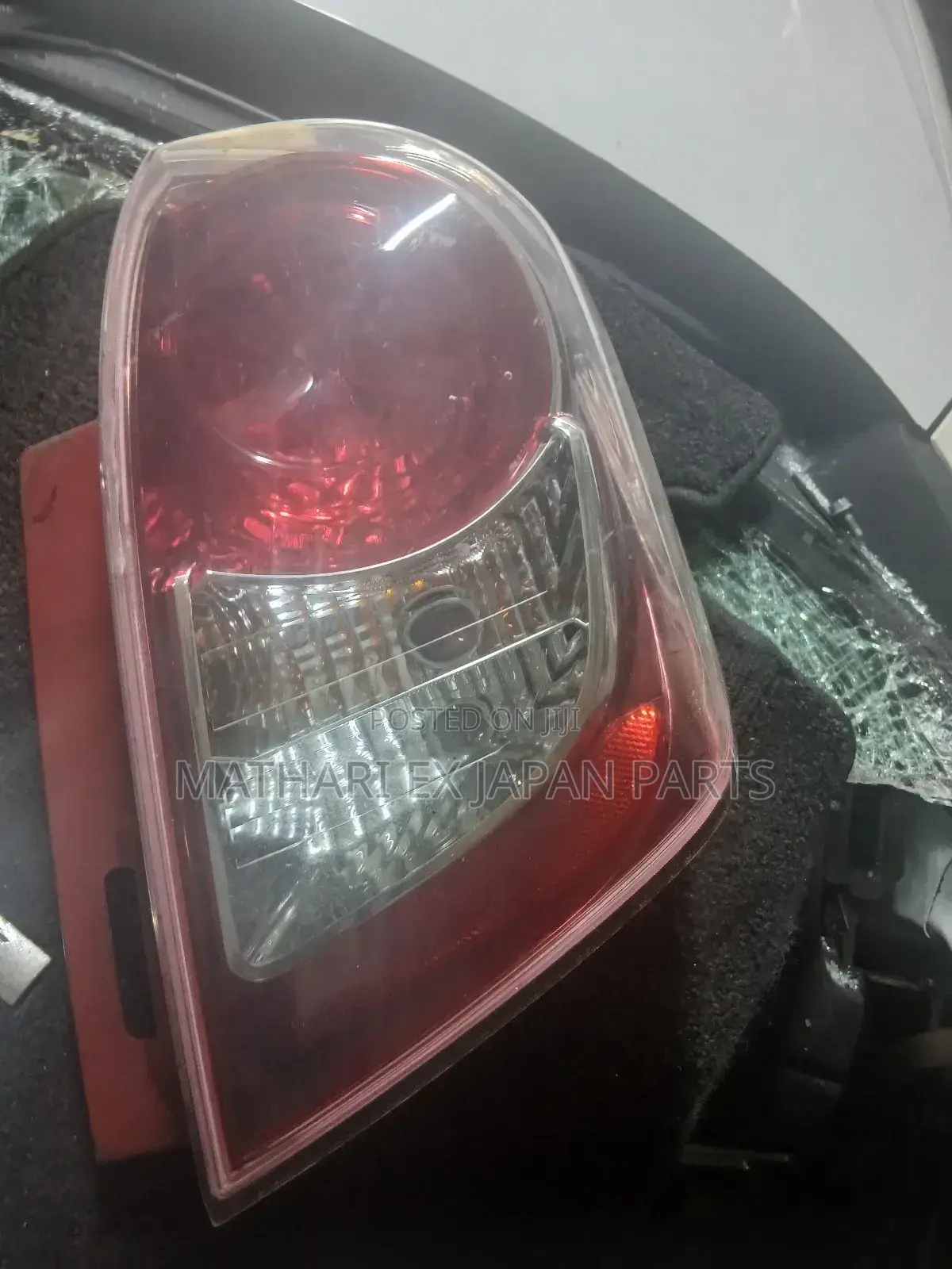 Toyota Ractis Left Tail Light Assembly (2008–2011)