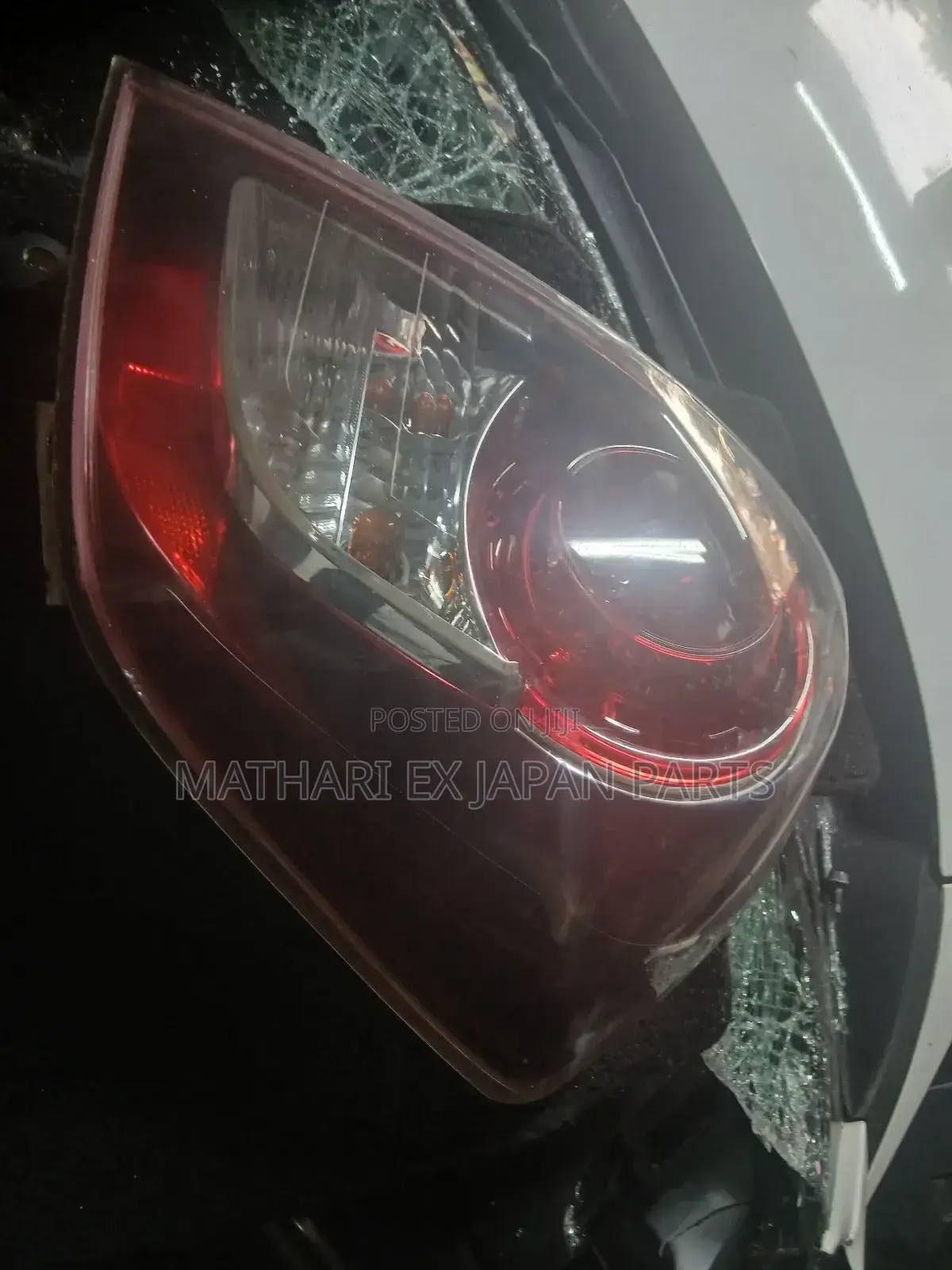 Toyota Ractis Left Tail Light Assembly (2008–2011)
